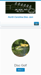 Mobile Screenshot of ncdiscjam.com